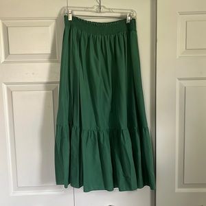 Ann Taylor, new without tags, green skirt size Large.